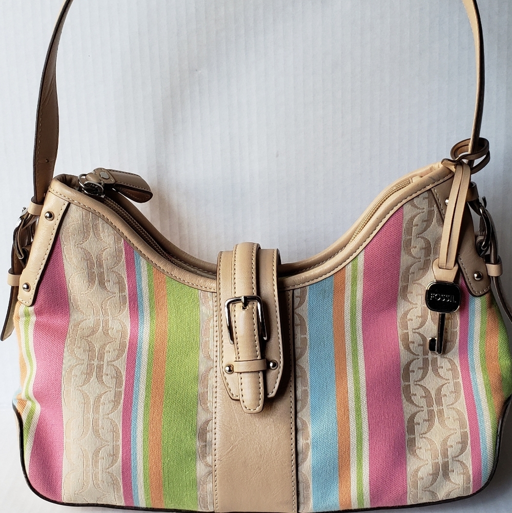 Multicolor Fossil bag